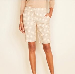 NWT Ann Taylor Boardwalk Short 12 Beige